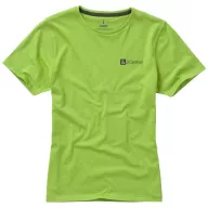   Nanaimo short sleeve women's T-shirt, Female, Single Jersey knit of 100% ringspun combed Cotton, Apple Green, S