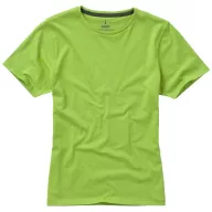   Nanaimo short sleeve women's T-shirt, Female, Single Jersey knit of 100% ringspun combed Cotton, Apple Green, S