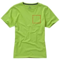   Nanaimo short sleeve women's T-shirt, Female, Single Jersey knit of 100% ringspun combed Cotton, Apple Green, S