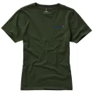 Nanaimo short sleeve women's T-shirt, Female, Single Jersey knit of 100% ringspun combed Cotton, Army Green, M