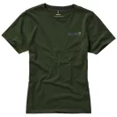 Nanaimo short sleeve women's T-shirt, Female, Single Jersey knit of 100% ringspun combed Cotton, Army Green, XXL