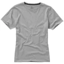 Nanaimo short sleeve women's T-shirt, Female, Single Jersey knit of 100% ringspun combed Cotton, Grey melange, XS