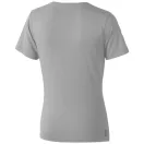 Nanaimo short sleeve women's T-shirt, Female, Single Jersey knit of 100% ringspun combed Cotton, Grey melange, XS