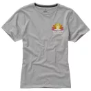Nanaimo short sleeve women's T-shirt, Female, Single Jersey knit of 100% ringspun combed Cotton, Grey melange, M