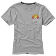   Nanaimo short sleeve women's T-shirt, Female, Single Jersey knit of 100% ringspun combed Cotton, Grey melange, XL