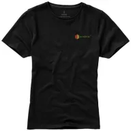   Nanaimo short sleeve women's T-shirt, Female, Single Jersey knit of 100% ringspun combed Cotton, solid black, XS