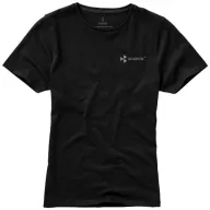   Nanaimo short sleeve women's T-shirt, Female, Single Jersey knit of 100% ringspun combed Cotton, solid black, XS
