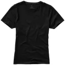 Nanaimo short sleeve women's T-shirt, Female, Single Jersey knit of 100% ringspun combed Cotton, solid black, S