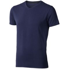   Kawartha short sleeve men's organic t-shirt, Male, Single Jersey knit of 95% organic ringspun Cotton and 5% Elastane, Navy, M