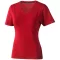 Kawartha short sleeve women's organic t-shirt, Female, Single Jersey knit of 95% organic ringspun Cotton and 5% Elastane, Red, S