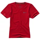 Kawartha short sleeve women's organic t-shirt, Female, Single Jersey knit of 95% organic ringspun Cotton and 5% Elastane, Red, S