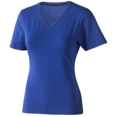   Kawartha short sleeve women's organic t-shirt, Female, Single Jersey knit of 95% organic ringspun Cotton and 5% Elastane, Blue, XS