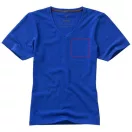 Kawartha short sleeve women's organic t-shirt, Female, Single Jersey knit of 95% organic ringspun Cotton and 5% Elastane, Blue, S