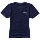 Kawartha short sleeve women's organic t-shirt, Female, Single Jersey knit of 95% organic ringspun Cotton and 5% Elastane, Navy, S