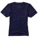 Kawartha short sleeve women's organic t-shirt, Female, Single Jersey knit of 95% organic ringspun Cotton and 5% Elastane, Navy, S