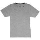Kawartha short sleeve women's organic t-shirt, Female, Single Jersey knit of 95% organic ringspun Cotton and 5% Elastane, Grey melange, S