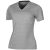 Kawartha short sleeve women's organic t-shirt, Female, Single Jersey knit of 95% organic ringspun Cotton and 5% Elastane, Grey melange, XXL