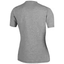 Kawartha short sleeve women's organic t-shirt, Female, Single Jersey knit of 95% organic ringspun Cotton and 5% Elastane, Grey melange, XXL