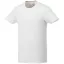 Balfour short sleeve men's organic t-shirt, Male, Single Jersey knit of 95% organic ringspun Cotton and 5% Elastane, White, S