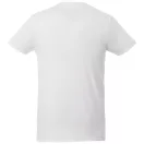 Balfour short sleeve men's organic t-shirt, Male, Single Jersey knit of 95% organic ringspun Cotton and 5% Elastane, White, M