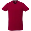 Balfour short sleeve men's organic t-shirt, Male, Single Jersey knit of 95% organic ringspun Cotton and 5% Elastane, Red, XL
