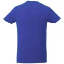 Balfour short sleeve men's organic t-shirt, Male, Single Jersey knit of 95% organic ringspun Cotton and 5% Elastane, Blue, XXL