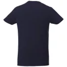 Balfour short sleeve men's organic t-shirt, Male, Single Jersey knit of 95% organic ringspun Cotton and 5% Elastane, Navy, XXL