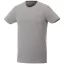 Balfour short sleeve men's organic t-shirt, Male, Single Jersey knit of 95% organic ringspun Cotton and 5% Elastane, Grey melange, XL