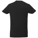 Balfour short sleeve men's organic t-shirt, Male, Single Jersey knit of 95% organic ringspun Cotton and 5% Elastane, solid black, S