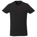 Balfour short sleeve men's organic t-shirt, Male, Single Jersey knit of 95% organic ringspun Cotton and 5% Elastane, solid black, XL