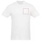 Heros short sleeve unisex t-shirt, Unisex, Single Jersey knit of 100% Cotton, White, XL