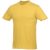 Heros short sleeve unisex t-shirt, Unisex, Single Jersey knit of 100% Cotton, Yellow, XS