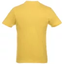 Heros short sleeve unisex t-shirt, Unisex, Single Jersey knit of 100% Cotton, Yellow, XS