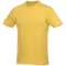 Heros short sleeve unisex t-shirt, Unisex, Single Jersey knit of 100% Cotton, Yellow, S