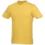 Heros short sleeve unisex t-shirt, Unisex, Single Jersey knit of 100% Cotton, Yellow, S