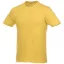 Heros short sleeve unisex t-shirt, Unisex, Single Jersey knit of 100% Cotton, Yellow, XXS