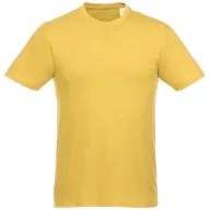   Heros short sleeve unisex t-shirt, Unisex, Single Jersey knit of 100% Cotton, Yellow, XXS