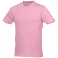   Heros short sleeve unisex t-shirt, Unisex, Single Jersey knit of 100% Cotton, Light pink, S