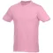 Heros short sleeve unisex t-shirt, Unisex, Single Jersey knit of 100% Cotton, Light pink, S