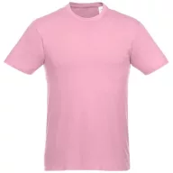   Heros short sleeve unisex t-shirt, Unisex, Single Jersey knit of 100% Cotton, Light pink, XXXL