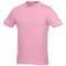 Heros short sleeve unisex t-shirt, Unisex, Single Jersey knit of 100% Cotton, Light pink, XXS