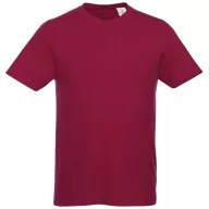   Heros short sleeve unisex t-shirt, Unisex, Single Jersey knit of 100% Cotton, Burgundy, XS