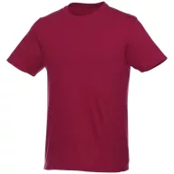   Heros short sleeve unisex t-shirt, Unisex, Single Jersey knit of 100% Cotton, Burgundy, L