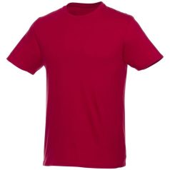   Heros short sleeve unisex t-shirt, Unisex, Single Jersey knit of 100% Cotton, Red, S