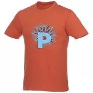   Heros short sleeve unisex t-shirt, Unisex, Single Jersey knit of 100% Cotton, Orange, L