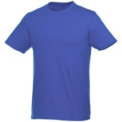   Heros short sleeve unisex t-shirt, Unisex, Single Jersey knit of 100% Cotton, Blue, S