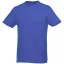 Heros short sleeve unisex t-shirt, Unisex, Single Jersey knit of 100% Cotton, Blue, M