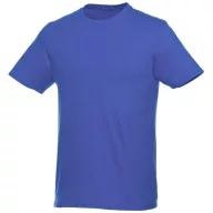   Heros short sleeve unisex t-shirt, Unisex, Single Jersey knit of 100% Cotton, Blue, XXS