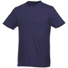  Heros short sleeve unisex t-shirt, Unisex, Single Jersey knit of 100% Cotton, Navy, S