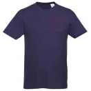Heros short sleeve unisex t-shirt, Unisex, Single Jersey knit of 100% Cotton, Navy, XL